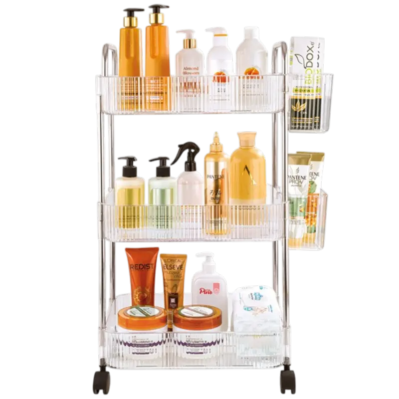 ترولی 3 طبقه چرخدار کوچک لیمون کد 2373