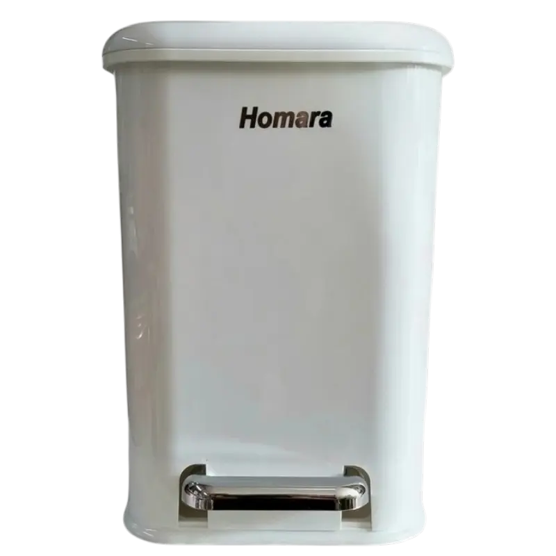 سطل پدالی دو جداره 15 لیتری همارا مدل (4گوش)