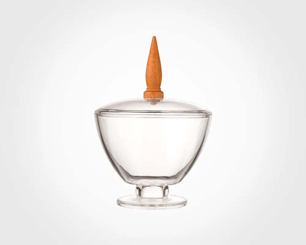شکلات خوری پایه دار اکرولیک لیمون کد 2480