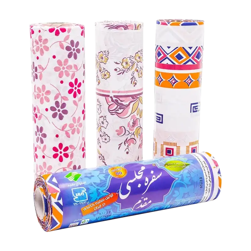 سفره یکبار مصرف کاغذی مجلسی مقدم کد 2198