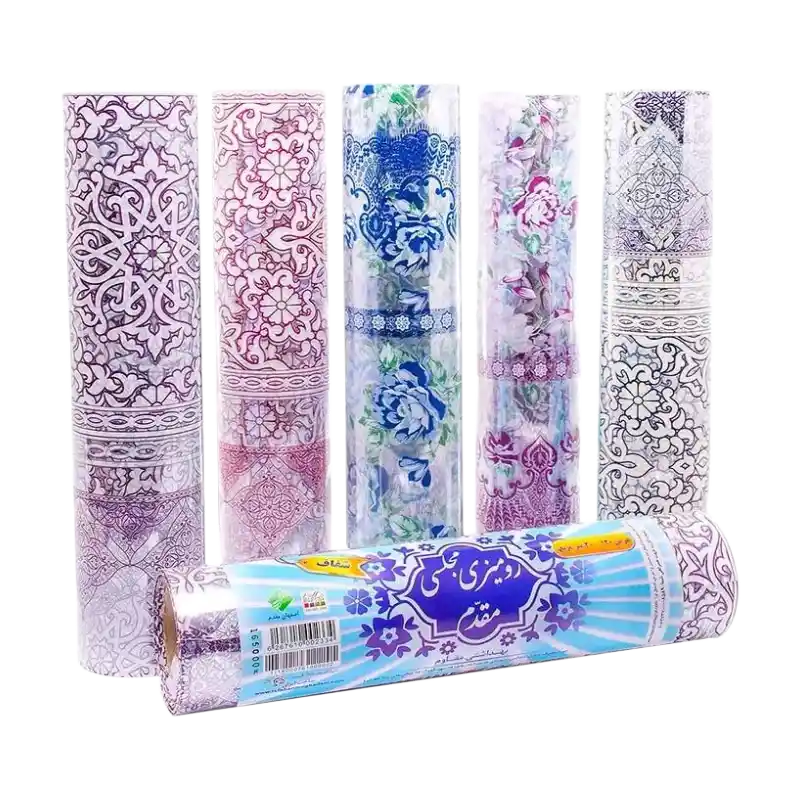سفره یکبار مصرف رومیزی شفاف مجلسی مقدم کد 2199